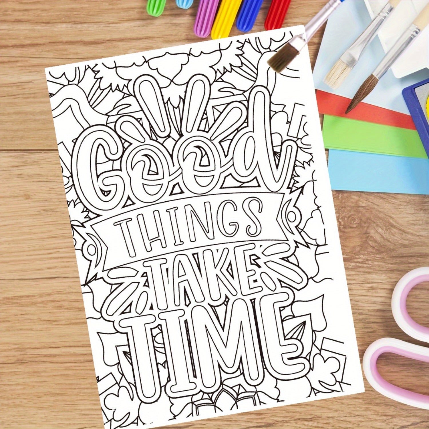Dreamy & Spooky Drawing & Coloring Book with Thick Paper