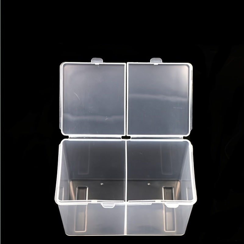 Transparent Nail Care Towel Storage Box