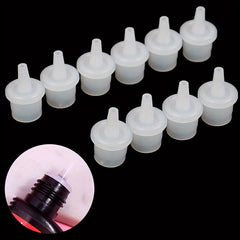 10pcs Lash Glue Bottle Replacement Nozzle Caps for Eyelash Extension Tool