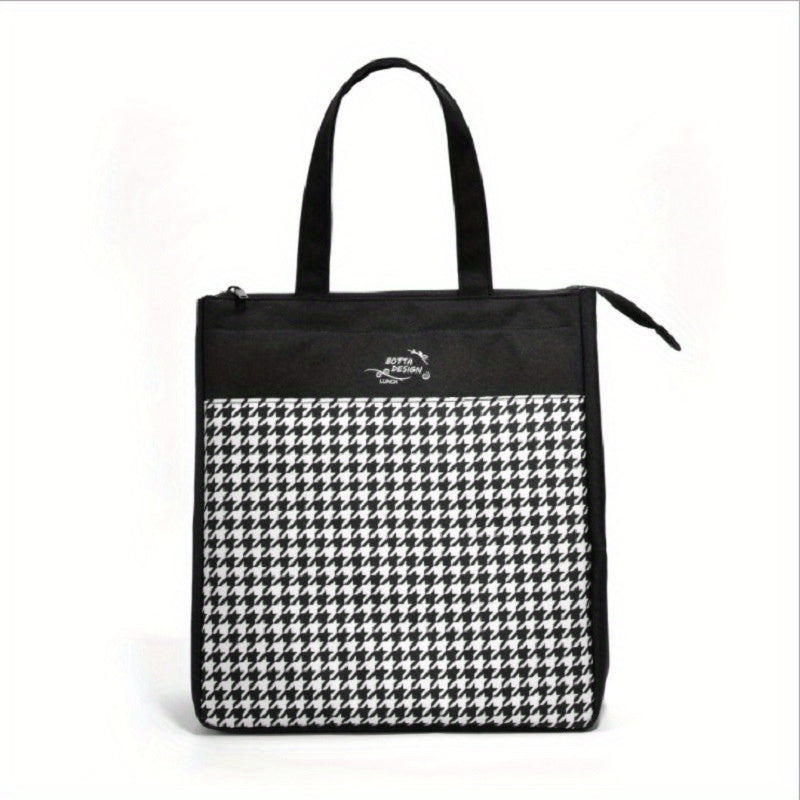 Portable Aluminum Foil Insulated Lunch Box Bag for Outdoor Activities