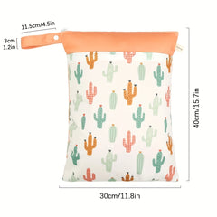 Mommy Bag Double Zipper Hanging Diaper Storage for Travel