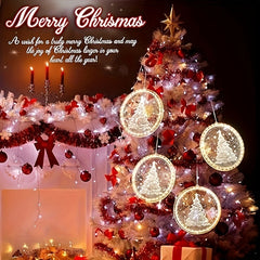 Christmas Window Light Decoration 3D Light Operated