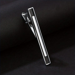Steel Drip Oil Mirror Tie Clip
