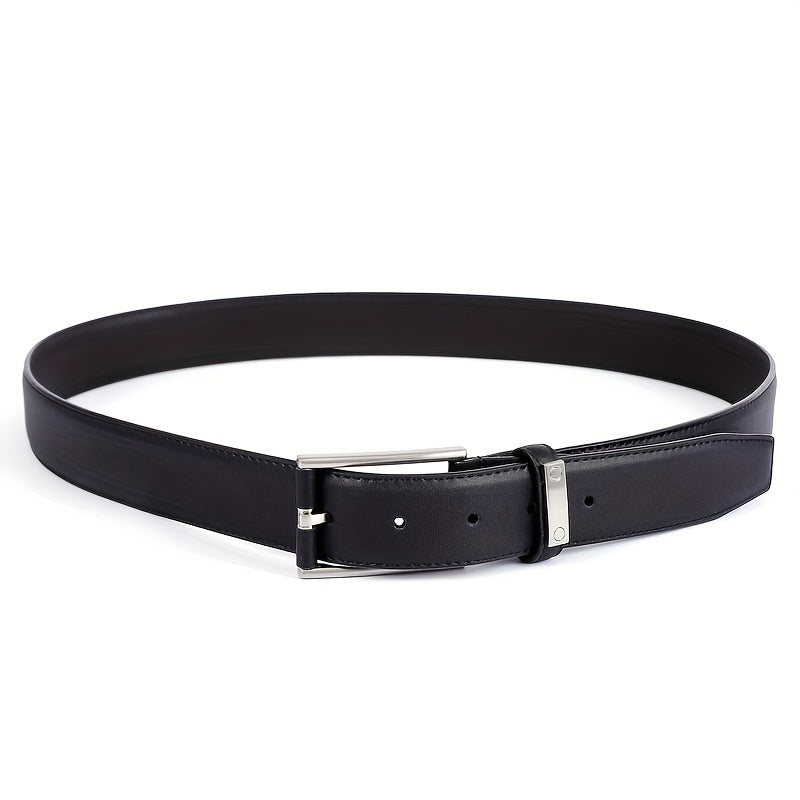 Men's Leather Buckle Belt Business Decorative Belt