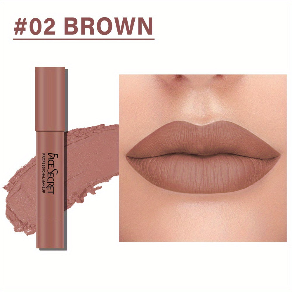Matte Rotating Lipstick Pen Long Lasting Natural Makeup