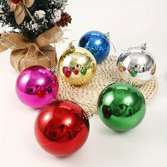 12pcs Colorful Christmas Tree Balls Pendants