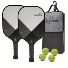 PR100 GA Pickleball Paddle Set With Racket 2pcs & Bag 4pcs