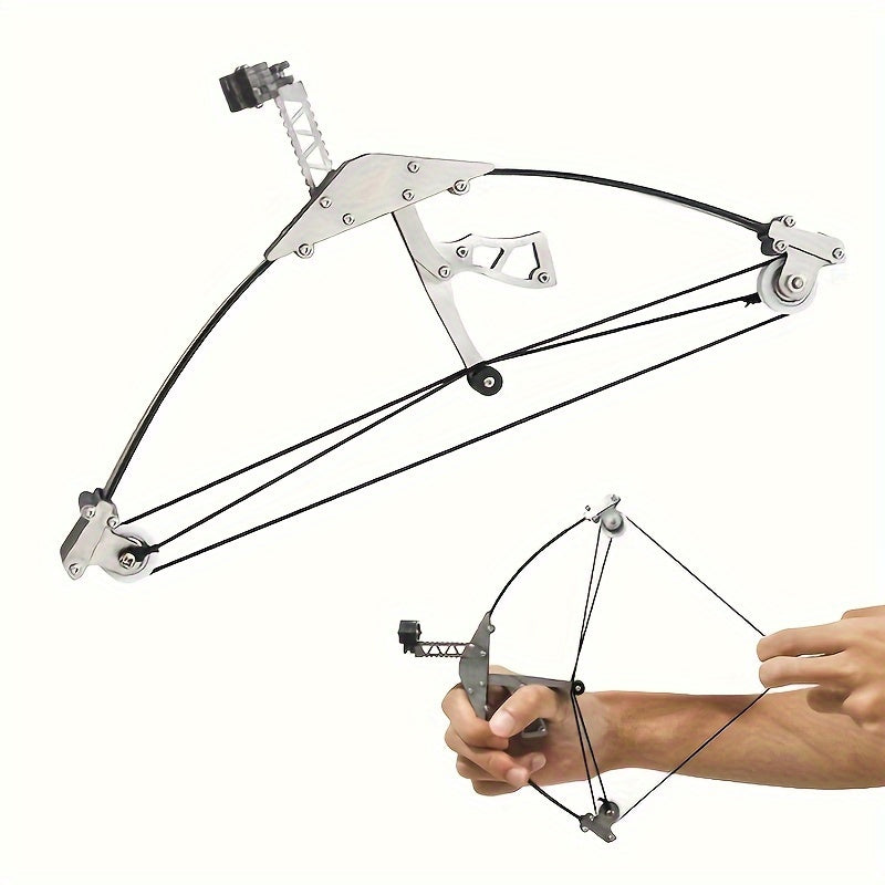 Mini Triangle Composite Bow Mini Archery Equipment Pulley Bow