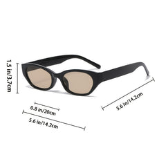Hip Hop Special Shaped Sunglasses For Men Lightweight