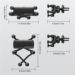 Auto Gravity Car Air Vent Mount Phone Holder for 14 13 Pro Max & GPS