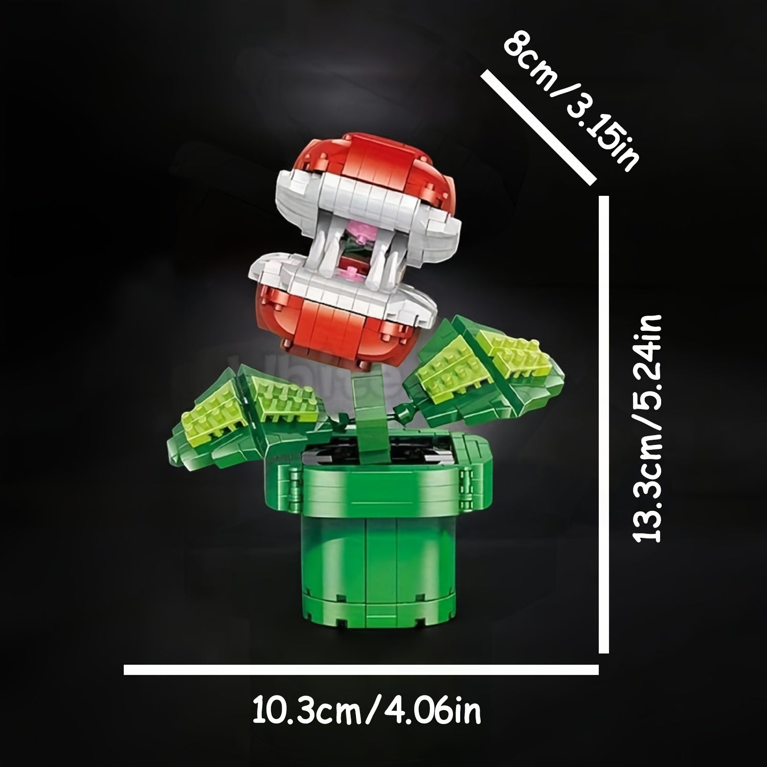 1045pcs Office Lunchtime Building Blocks Set
