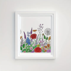 Spring Flowers Leaves Background Clear Stamps for Crafts