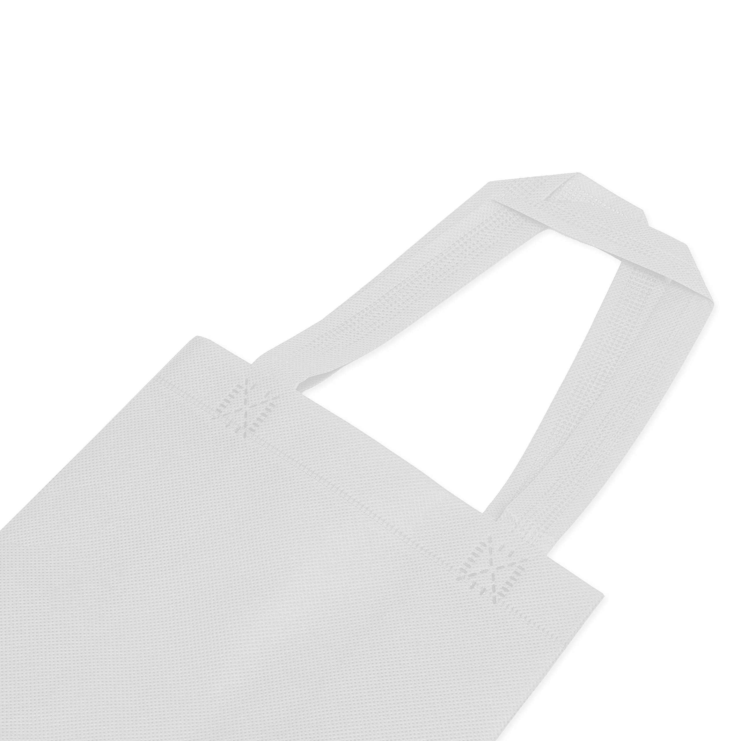 12pcs Reusable Gift Bags Non Woven Tote Bags Eco friendly Fabric Cloth
