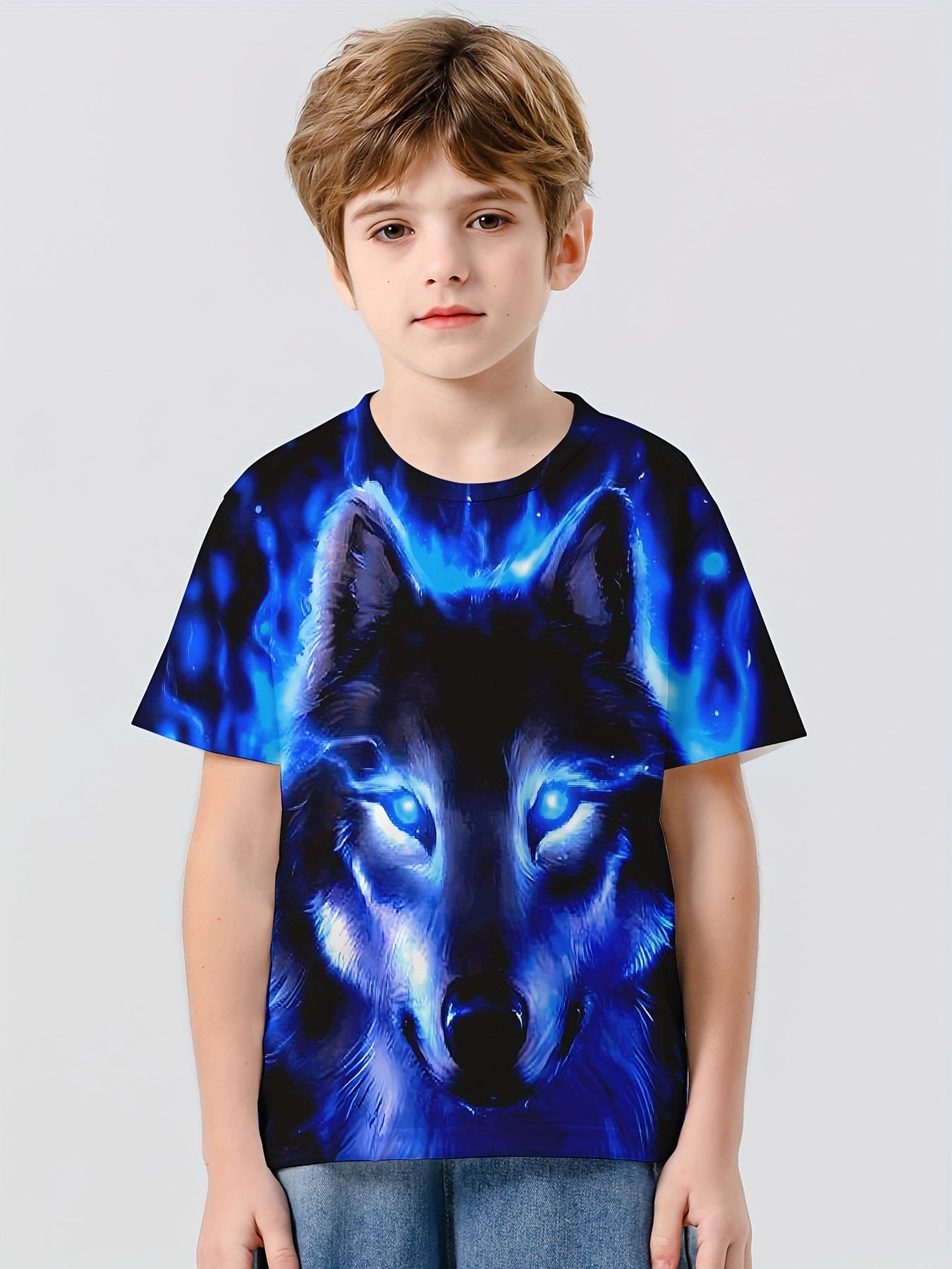 Kids Lion Graphic T shirt Active Breathable Tee