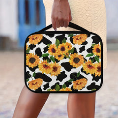 Stylish Sunflower Cow Bible Bag for Students