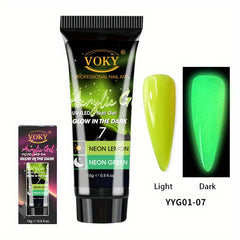 Poly Gel Nail Set 12 Colors 15g Neon Builder Poly Nail Gel Nail Enhancement Set