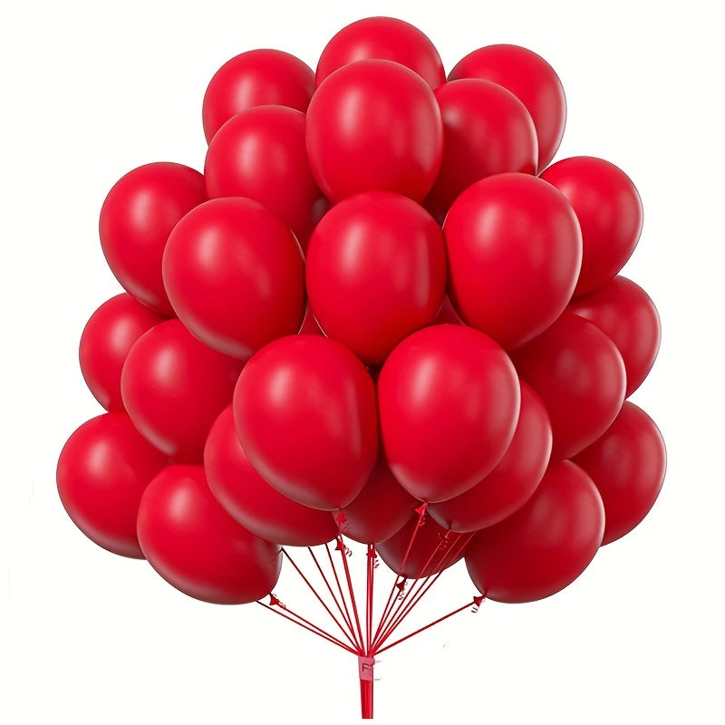 62pcs 12 Colorful Latex Balloons for Various Occasions