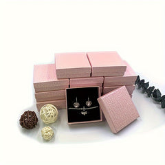 12pcs Jewelry Set Box Earrings Ear Stud Pendant Packaging Box