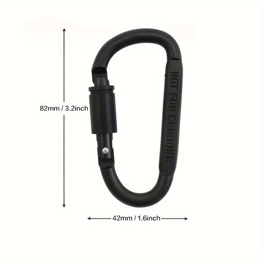 2pcs Heavy Duty Locking Clips for Camping Hiking Hammock