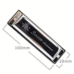 10 Hole 20 Tone Diatonic Harmonica Blues Harp For Beginners