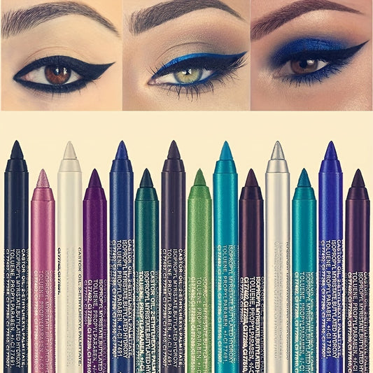 High Pigmented Pearly Shimmer Waterproof Eyeliner Stick