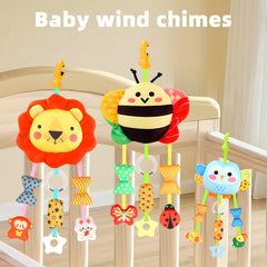 Cartoon Wind Chime Hanging Ornament for Bed or Car, Portable Clip