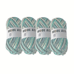 50g Colored Wool Acrylic Yarn for Knitting Crochet Hand Knitted Velvet