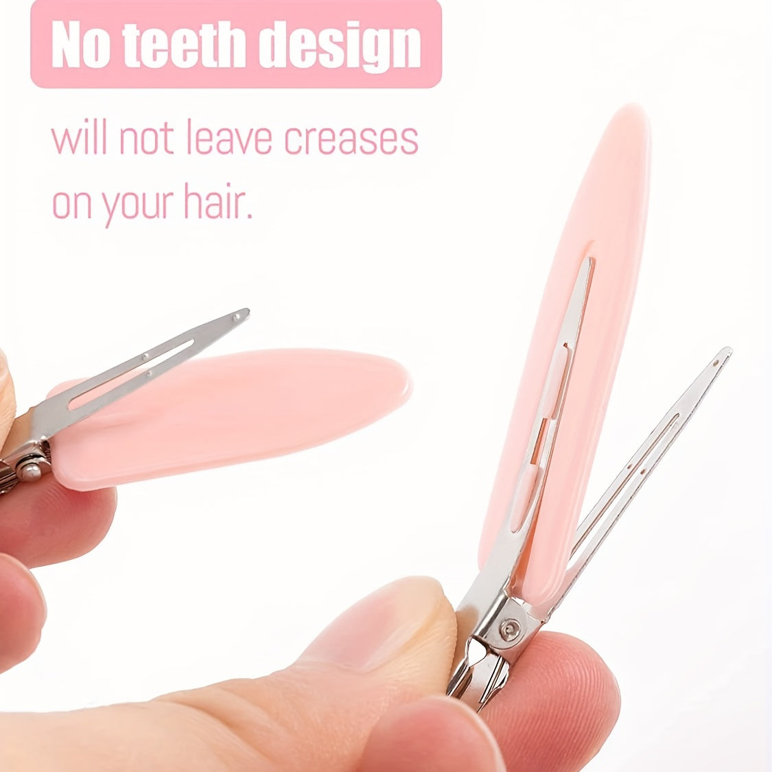 10pcs No Crease Hair Clip For Side Hair Bang Women Makeup Skincare