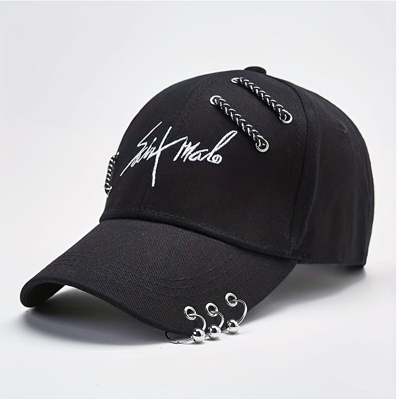 Men's Peaked Cap Sun Protection Sunshade Hat Summer Base