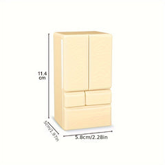 Double Door Fridge Toy for Mini Scenes