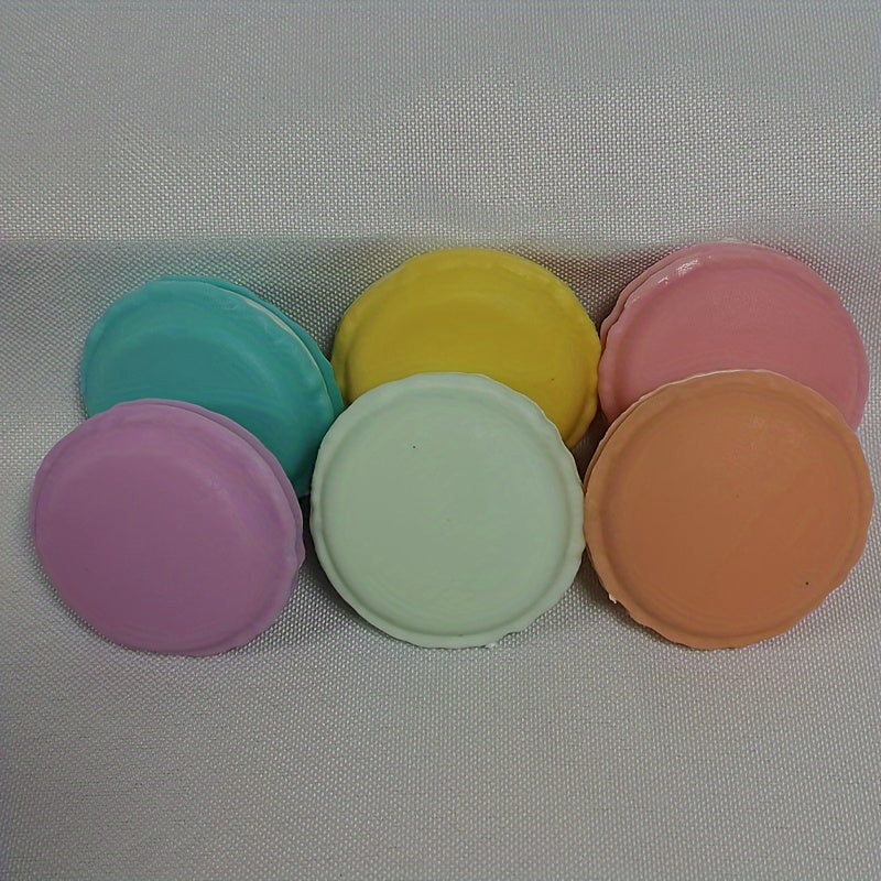 6pcs Macaroon Shape Jewelry Storage Boxes - Portable Pill Boxes