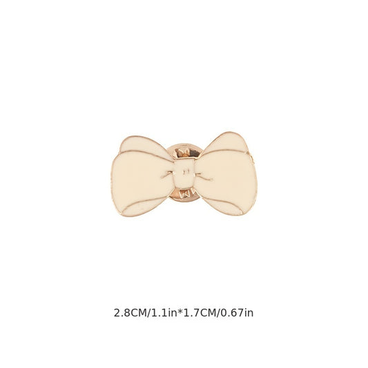 Girls Cartoon Bow Pin Decorative Accessories For Scarf Sweater