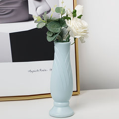 1pc Plastic Vase Creative Petal Shaped Vase Anti-drop Home Decoration