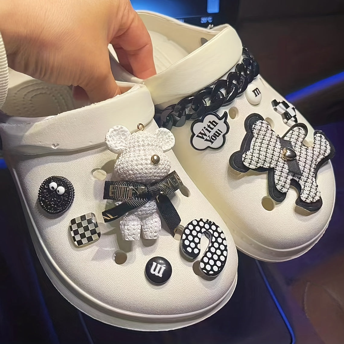 Bear Shoe Charms For Clogs Garden Shoes DIY Accessories
