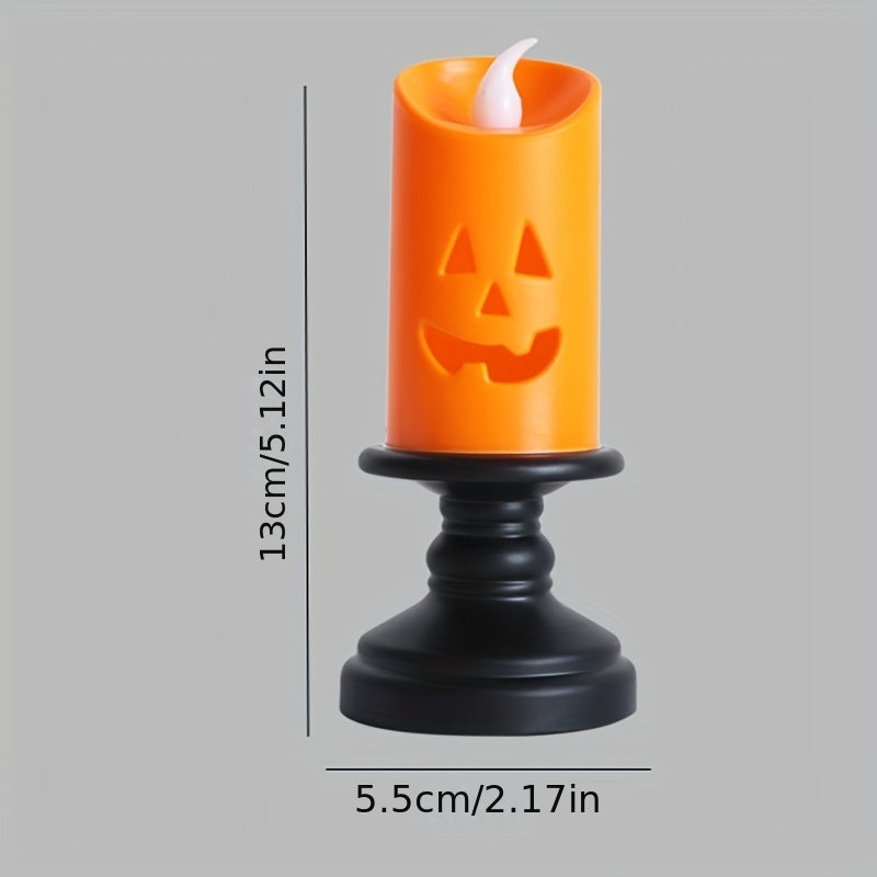 Halloween Pumpkin Lantern LED Candle Lamp