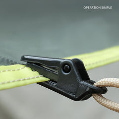 5pcs Windproof Tent Awning Clamp Securely Fasten Tarpaulin Canopy Clamp