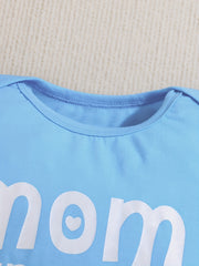 Baby Boys MOM SHE S IN CHARGE Onesie for Summer