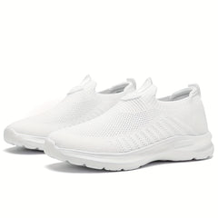 Men's Breathable Slip On Sneakers for Jogging & Hiking