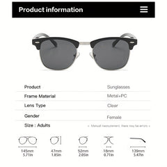 Vintage Polarized Sunglasses Men's Square Sun Glasses Retro Driver
