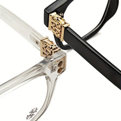Men's Square Frame Eyeglass Frame