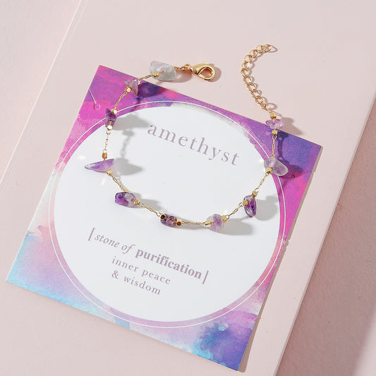 Natural Raw Stone Bracelet