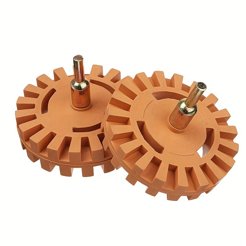 4 inch Rubber Removal Wheel for Car Glass Surface Decal Removal