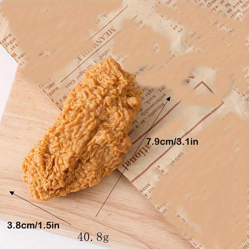 Large Fried Chicken Drumsticks and Wings Set - Realistic Simulation Food Model