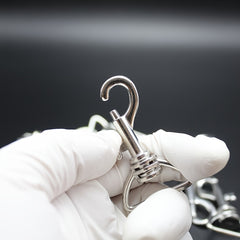 10pcs Swivel Snap Hooks Metal Heavy Duty Clasp Buckle Trigger Clip