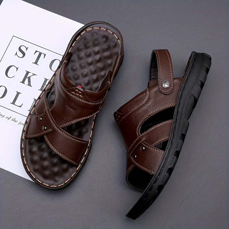 Men's Slides Sandals Non Slip Slippers Open Toe Shoes