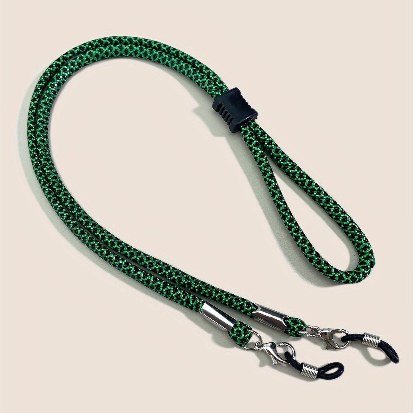Stylish Glasses Rope with Weave Detail - Anti Slip Adjustable Chain Lanyard