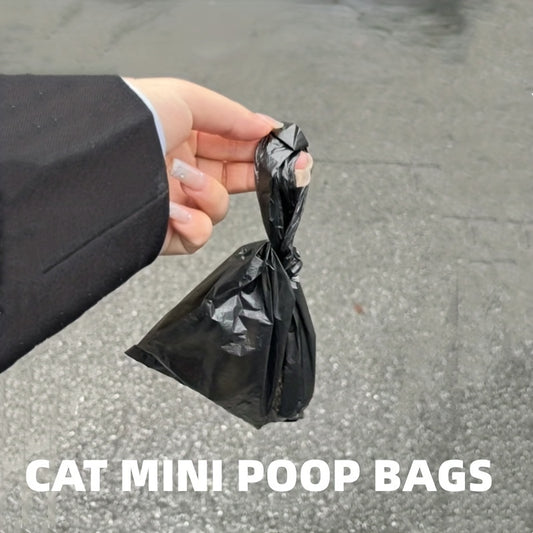 100pcs Disposable Pet Waste Bags with Handles