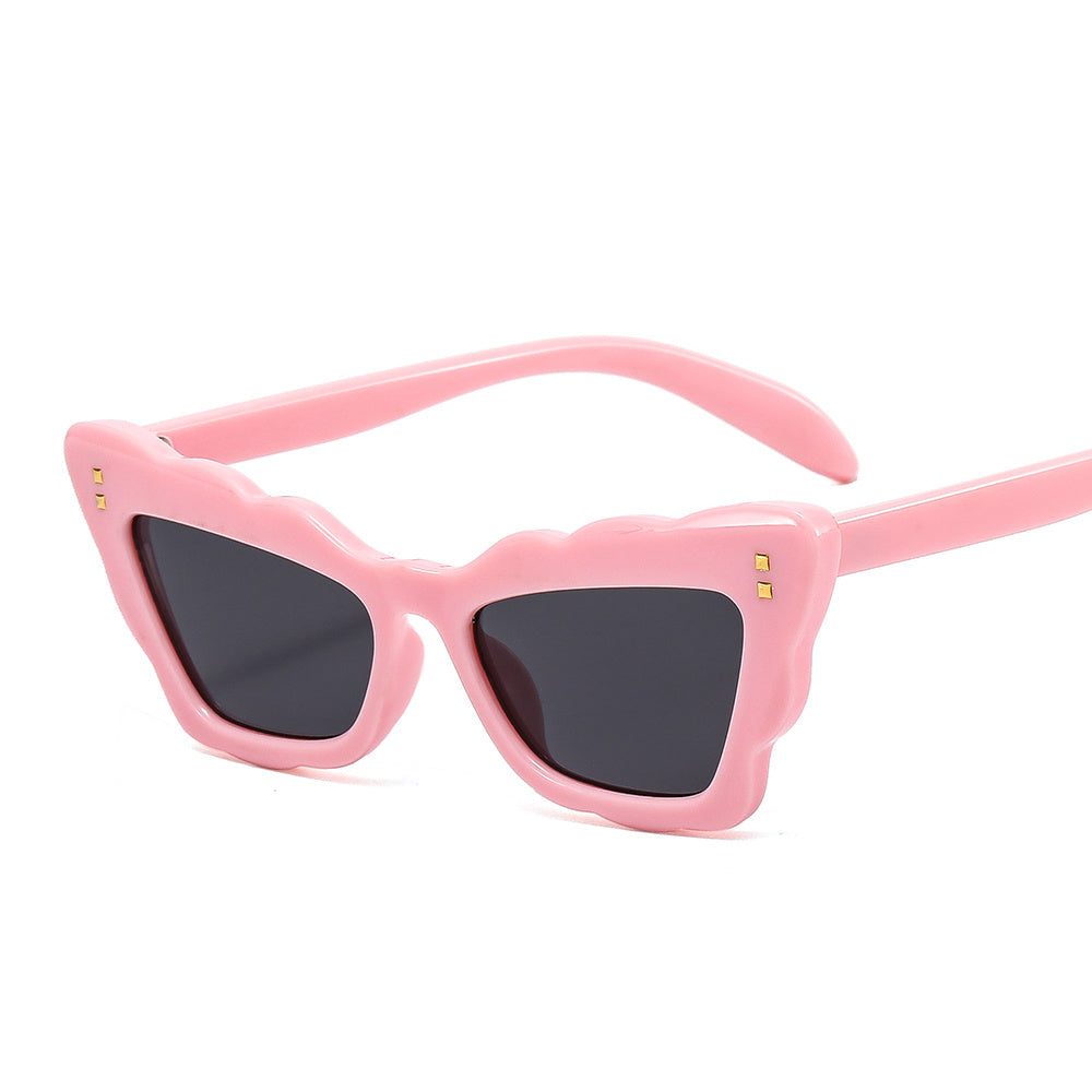 Vintage Square Cat Eye Sunglasses Womens Sunnies UV400 Protection
