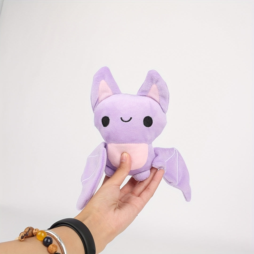 Mini Bat Plush Toy Purple Halloween Decor