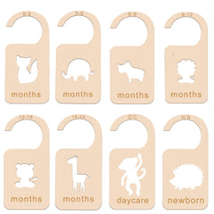 8pcs Animal Theme Baby Closet Dividers for Infant 0-24 Months